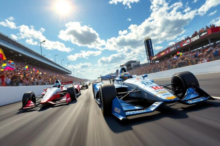 palou clinches yet another victory at iowa indycar, strategically taking advantage of caution flags to enhance his lead and showcase his exceptional racing skills in an exhilarating competition.