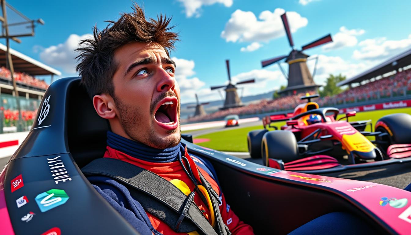 discover how alex albon unexpectedly mirrored max verstappen's famous crash in a dramatic and unusual moment at the dutch grand prix. get the full story behind this surprising f1 incident.