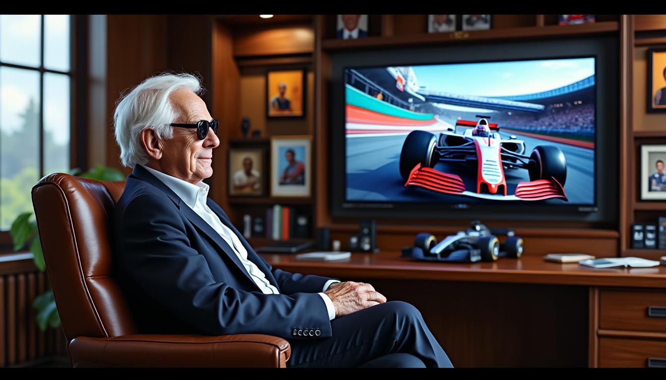 in a bold prediction, bernie ecclestone foresees isack hadjar stepping into the world of formula 1 as the successor to lewis hamilton, highlighting the rising star's potential to shape the future of the sport.