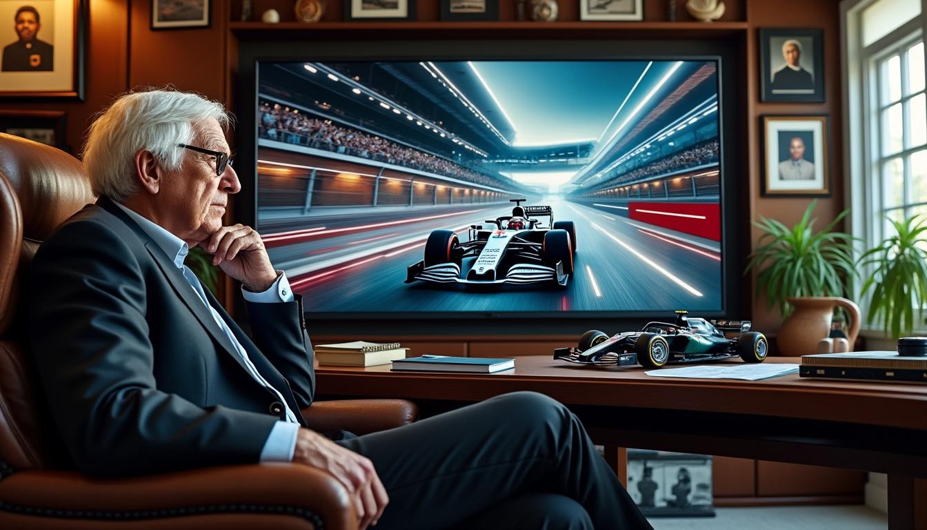 Bernie Ecclestone envisions Isack Hadjar taking over from Lewis Hamilton