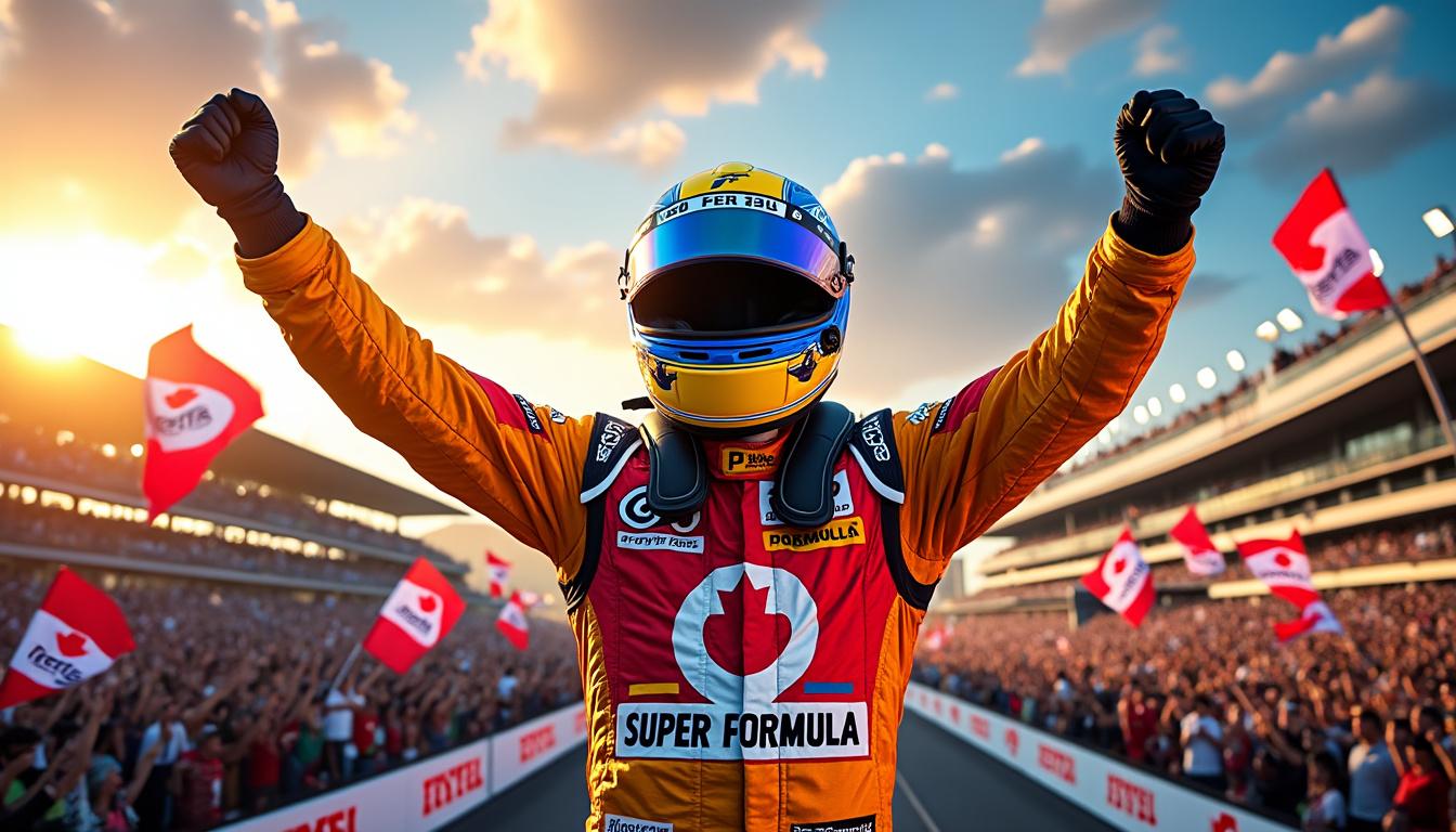 iwasa clinches his first super formula victory at sugo, igniting excitement in the championship race. discover how this thrilling win impacts the standings and the fierce competition ahead!