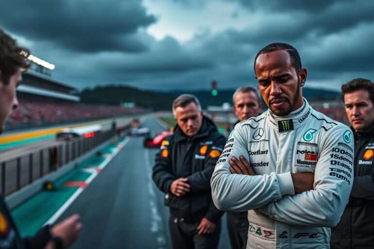 lewis hamilton encounters a series of qualifying challenges in his pursuit of success, as consecutive setbacks impact his performance on the track. discover the details behind his struggles and the implications for the championship.