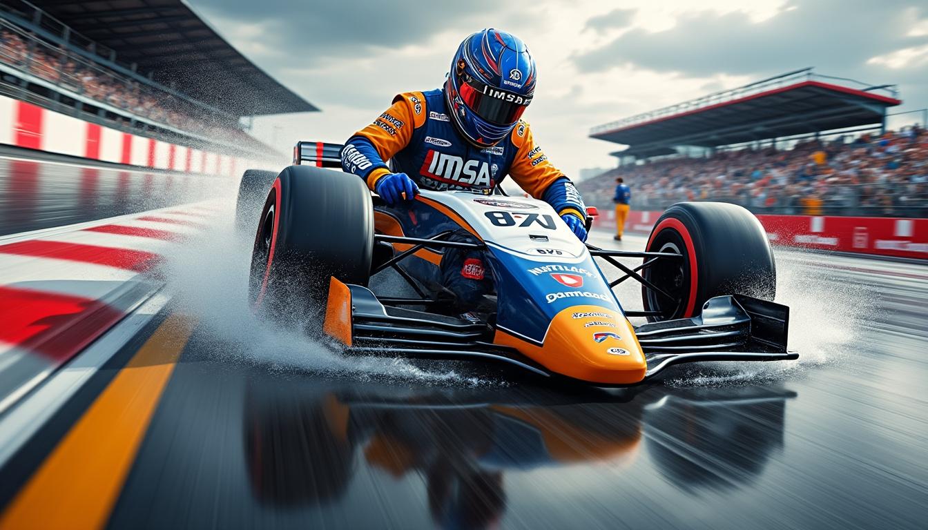 Logan Sargeant, the ex-Williams F1 racer, makes a comeback for two IMSA races this season