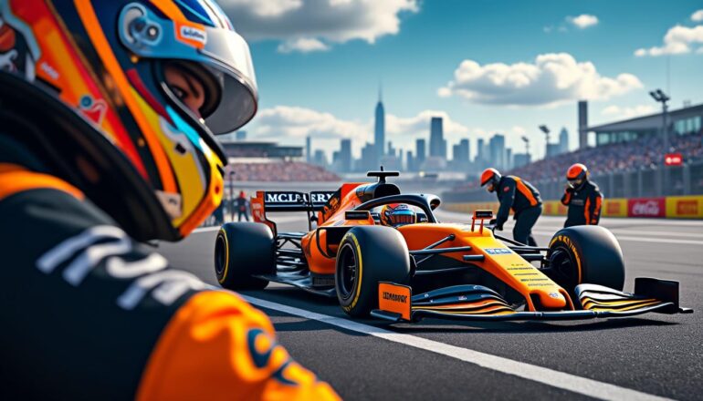 mclaren is set to break mercedes' dominance in formula 1 by challenging their podium streak. get ready for an exciting race as mclaren gears up to showcase their speed and strategy on the track.