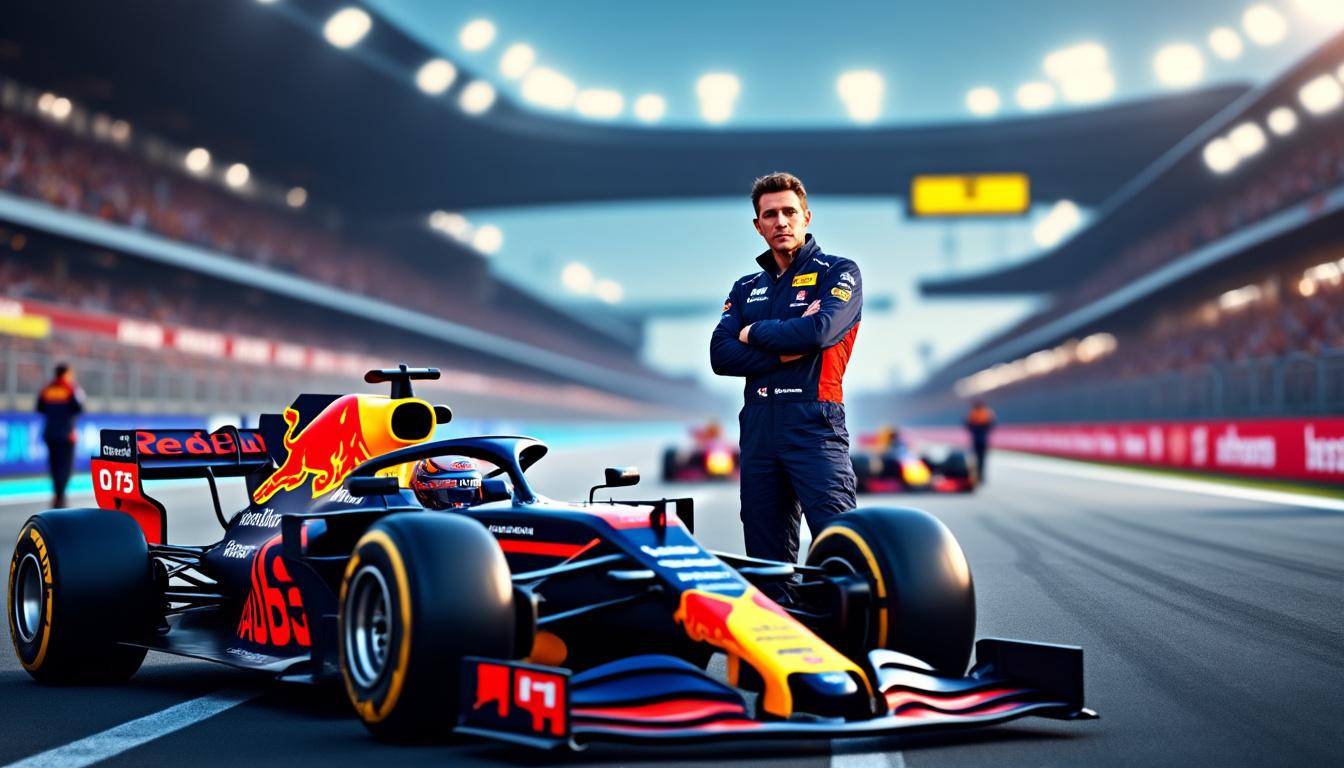 red bull faces a tough dilemma as oscar piastri uses 'intimidation' tactics, creating tension and strategic challenges within the race environment.