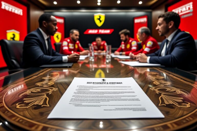 discover the key details behind the groundbreaking contract clause between lewis hamilton and ferrari, as revealed in this eye-opening report. find out what sets this agreement apart in the world of formula 1.