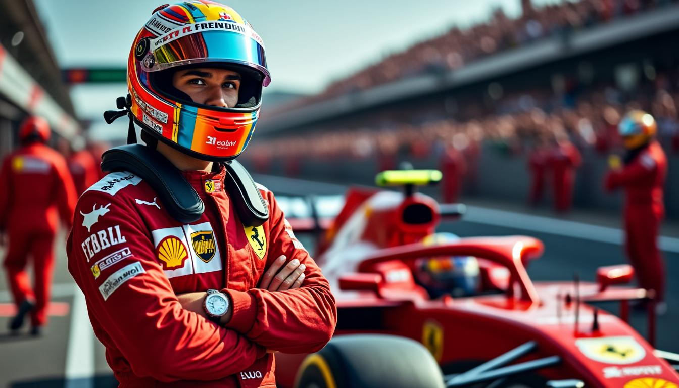 a new candidate to succeed lewis hamilton surfaces after a cryptic comment about ferrari sparks speculation in the formula 1 community. discover the details behind this emerging successor.