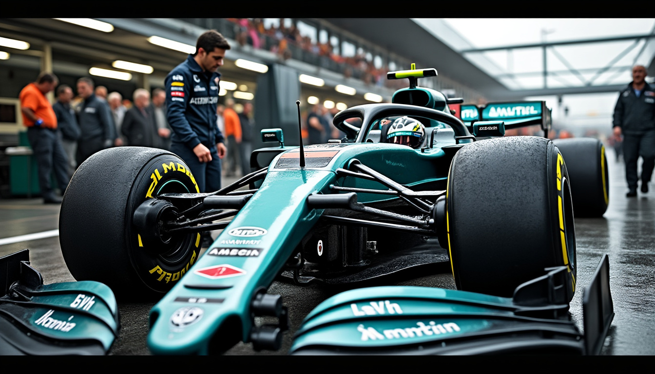 discover the key factors and technical insights behind fernando alonso's dramatic suspension breakdown as revealed by aston martin. get an exclusive look at what caused the incident and how the team plans to address it moving forward.