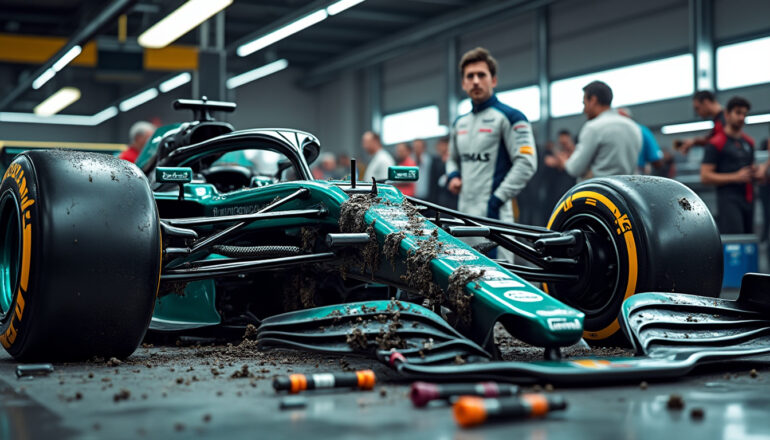 discover the key factors leading to fernando alonso's dramatic suspension failure, as aston martin reveals the technical and strategic insights behind the incident.