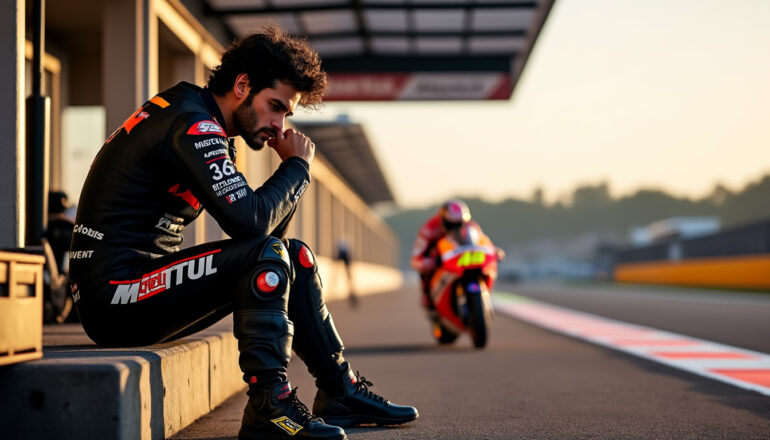 discover bagnaia's candid thoughts on his disappointing 2025 season, while marc marquez fights for the championship title. insightful reflections and thrilling motogp action.