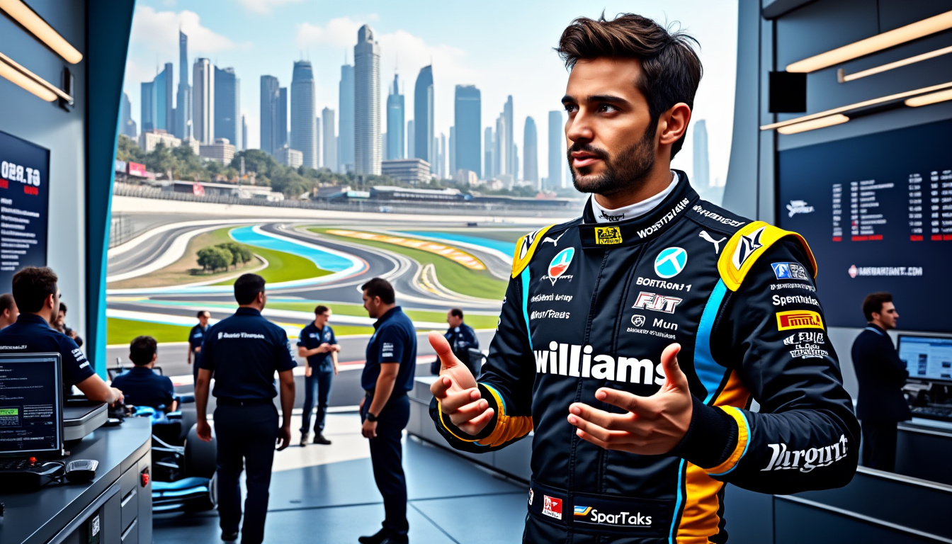 carlos sainz shares his thoughts after an outstanding qualifying session with williams in azerbaijan, revealing insights into his performance and the team's progress on the f1 grid.