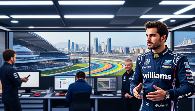 carlos sainz shares his thoughts after delivering a standout qualifying performance with williams in azerbaijan, offering exclusive insights into his experience and expectations for the upcoming race.