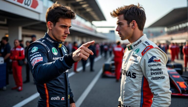 charles leclerc openly addresses his frustrations with antonelli following a disastrous race retirement, shedding light on the tensions and drama unfolding in the f1 paddock.