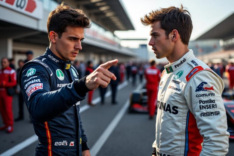 charles leclerc openly addresses his frustrations with antonelli following a disastrous race retirement, shedding light on the tensions and drama unfolding in the f1 paddock.
