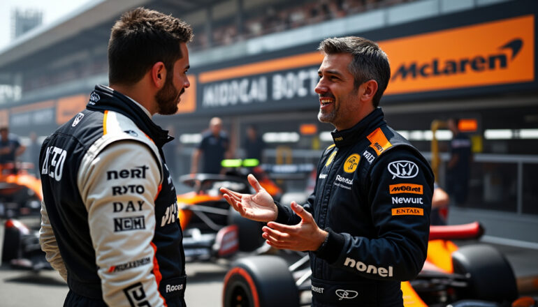 guenther steiner urges lando norris to support oscar piastri's development at mclaren, emphasizing teamwork for future formula 1 success. discover steiner's perspective on driver dynamics within the team.