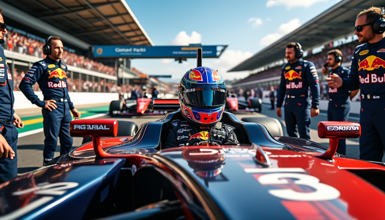 french driver isack hadjar will start the italian grand prix from the pit lane, facing a challenging race ahead. discover the reasons behind this decision and what it means for his performance at monza.