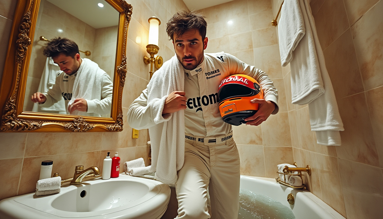 discover how liam lawson navigated an unusual challenge during the baku grand prix with the unforgettable bathroom incident. read more about this unique story and how it impacted his formula 1 weekend.