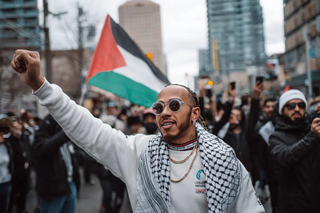 Lewis Hamilton denounces the humanitarian catastrophe in Gaza, it’s terrifying