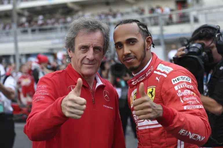 Alain Prost gives green light to Hamilton and his team switch