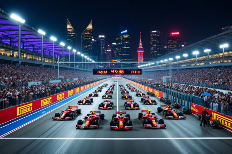 discover the latest update from the singapore gp as organizers officially announce a pit lane start, promising new excitement and unpredictability for this thrilling formula 1 race.