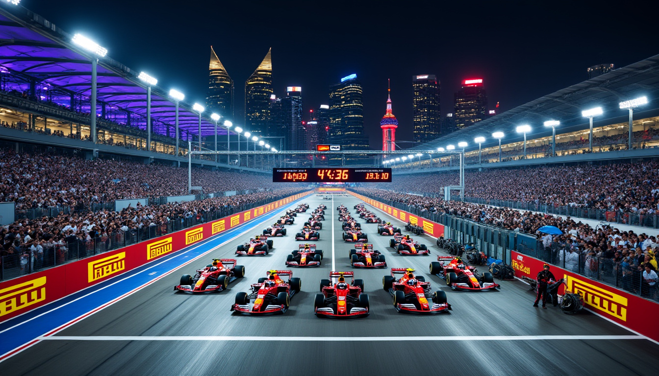Exciting Developments at the Singapore GP: Pit Lane Start Officially Announced