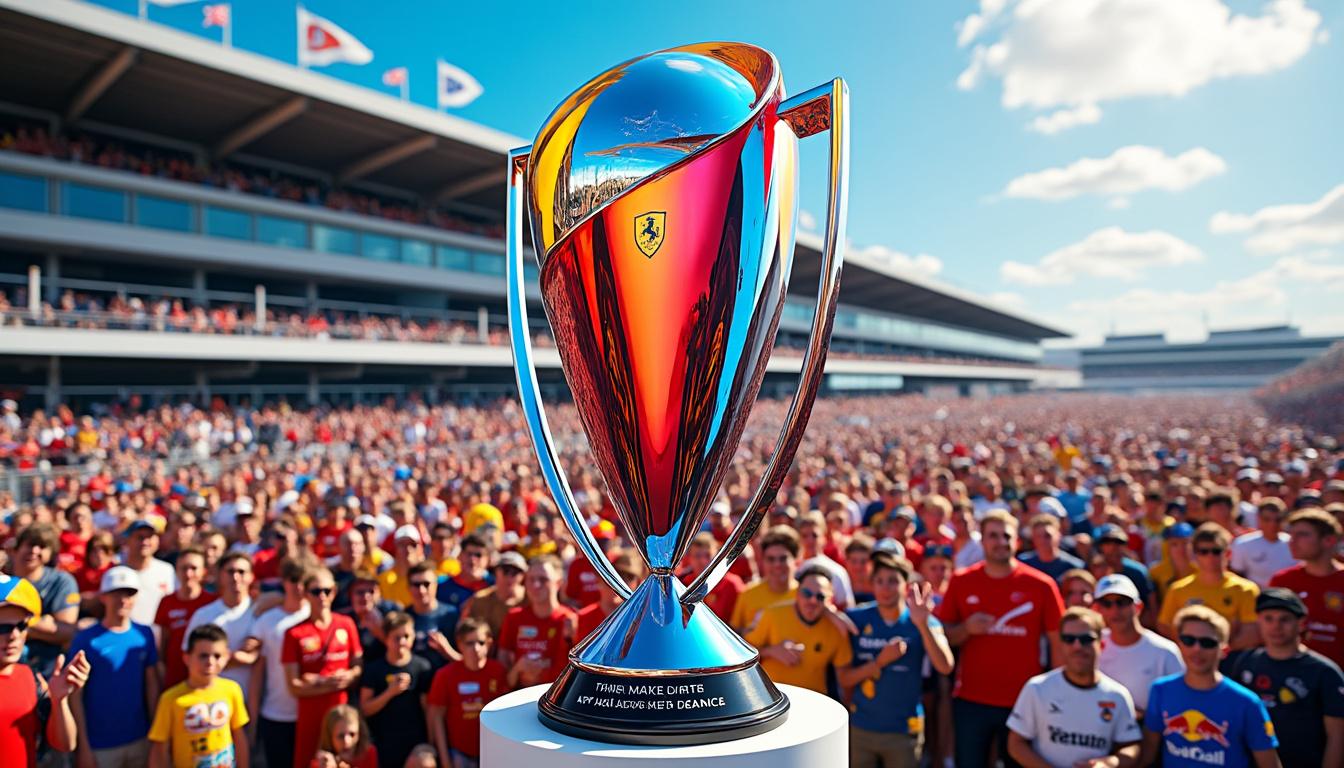 discover why f1 fans are raving about the cutting-edge design of the united states grand prix trophy. get insights into what makes this trophy a standout in the racing world.
