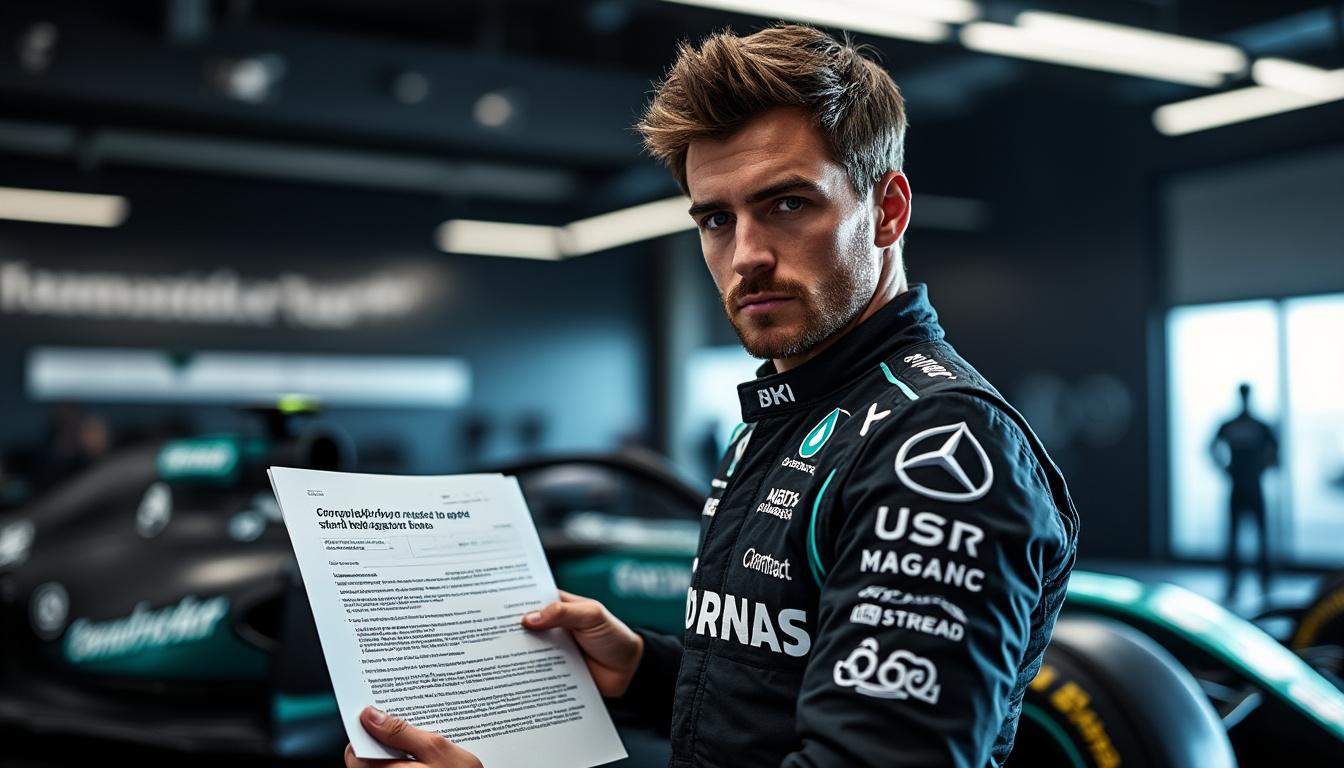 George Russell Unveils Contract Clause with Mercedes That Shields Him from Max Verstappen’s Competition