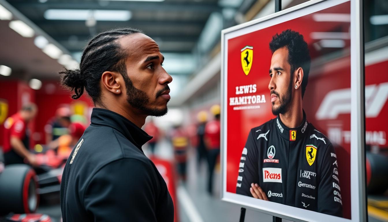 lewis hamilton expresses understanding and support for ferrari as the team continues to face challenges on the formula 1 circuit, highlighting his respect for their dedication and effort.