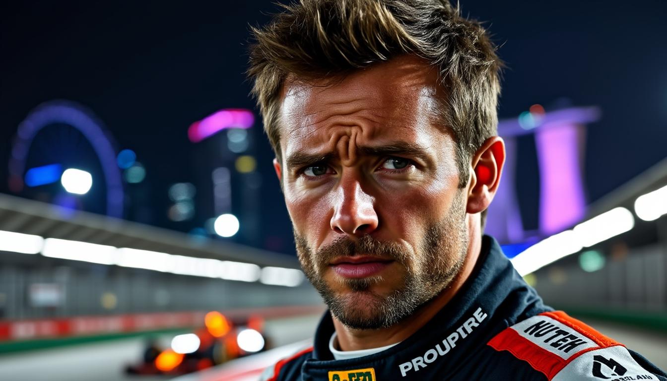 discover liam lawson's concise reaction to helmut marko after facing a setback at the singapore grand prix. read more about the f1 driver's response and the team's future strategy.
