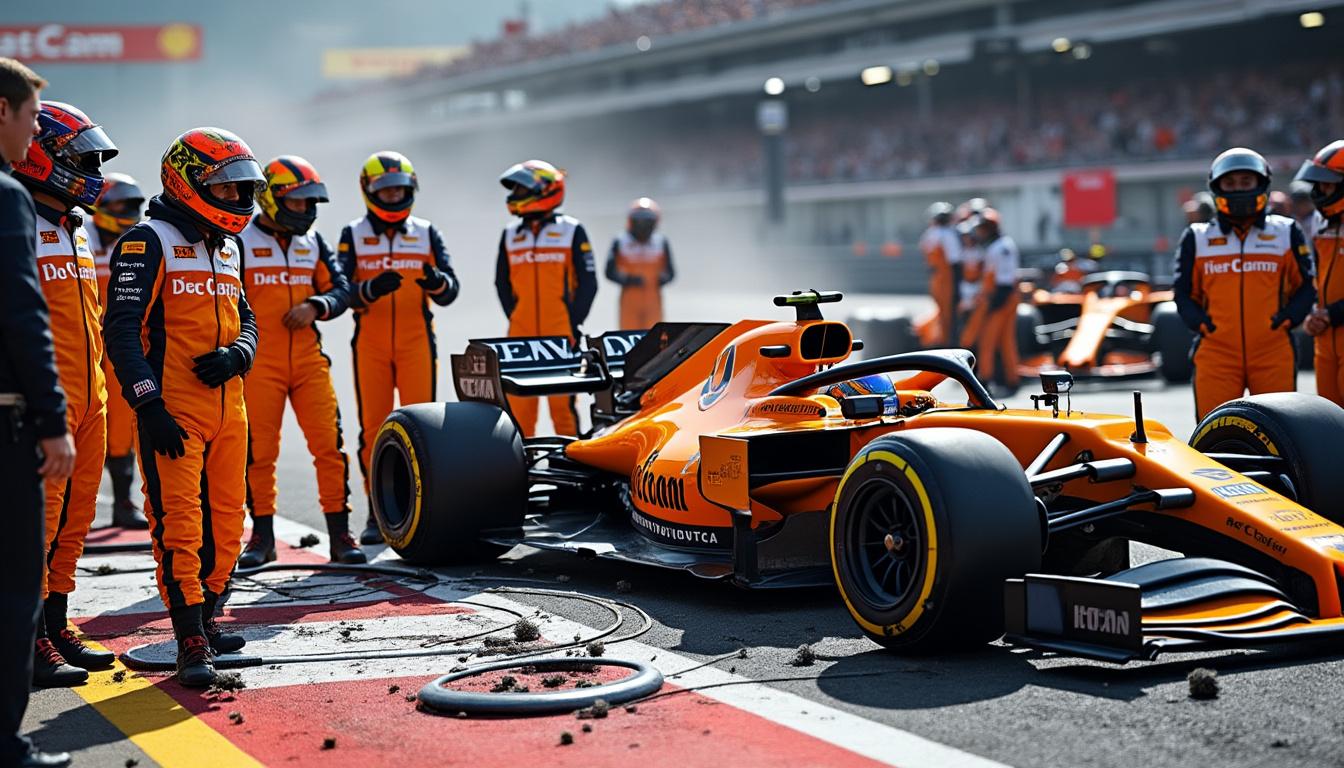 discover how mclaren expresses confusion over rivals' questionable decisions after a major f1 crash. explore the team's insights and reactions to the aftermath of the incident on the track.