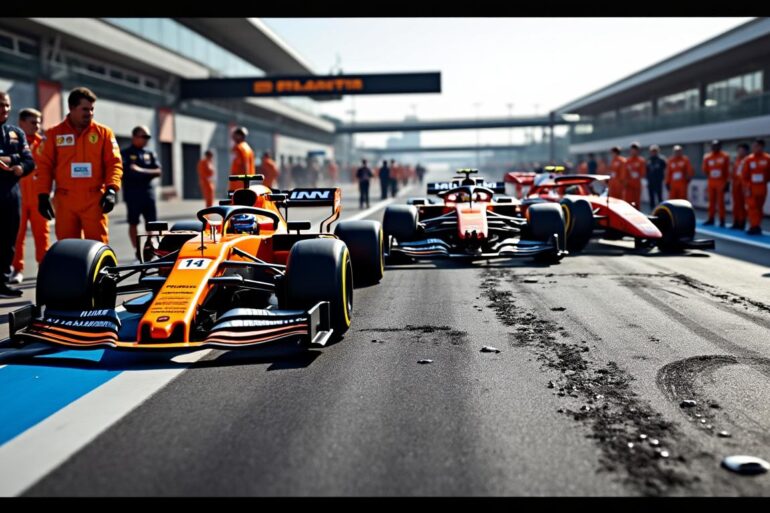 discover how mclaren expresses confusion over competitors' questionable decisions after a dramatic crash in formula 1, highlighting the team's perspective on the controversial incident.