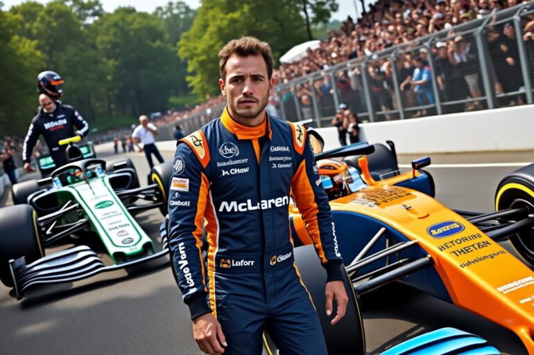 norris delivers a standout performance in austin, showcasing impressive skills for mclaren. however, hülkenberg manages to grab the headlines, stealing the spotlight with a remarkable display on the track.