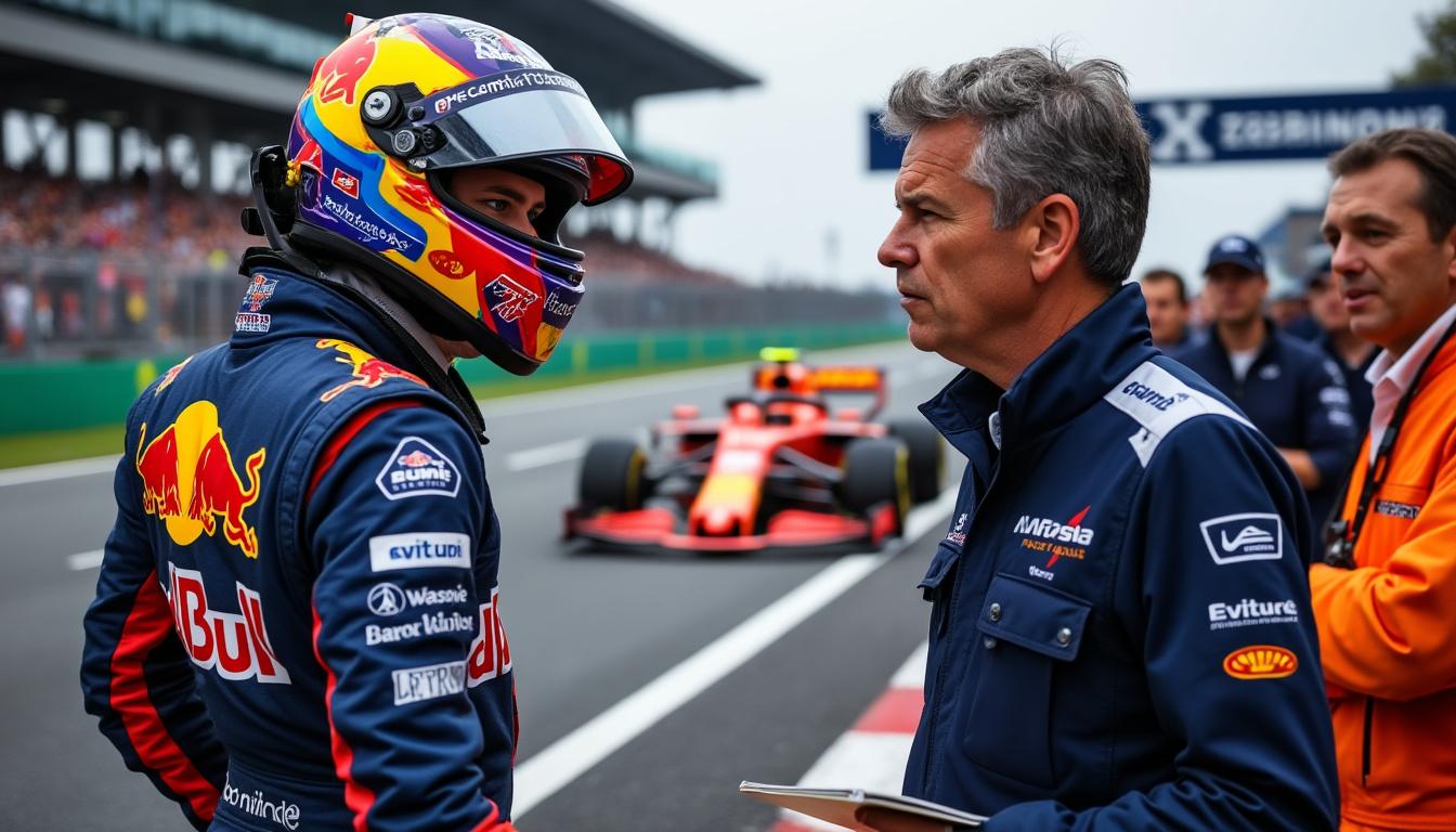 red bull's rising star faces stewards' scrutiny after a dramatic clash with mclaren. discover what happened, the consequences, and how this incident could impact the f1 season.