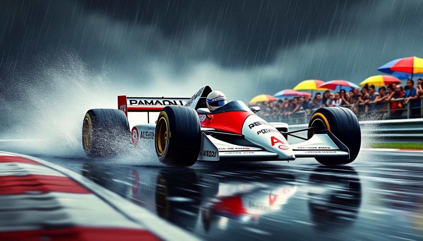 discover the remarkable story behind jean alesi's unforgettable rain-soaked race performance, three decades later. dive into the untold moments, legendary passion, and iconic drive that shaped a formula 1 legacy.