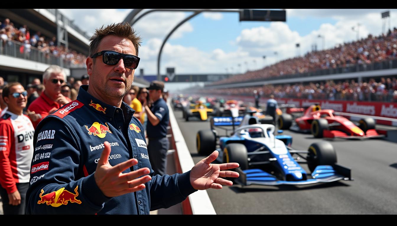 mclaren ceo zak brown clarifies nico hülkenberg's role in the austin sprint race chaos, confirming his exoneration and addressing f1 fans' concerns after the dramatic incident.