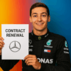 Why George Russell waited so long to sign his new Mercedes contract