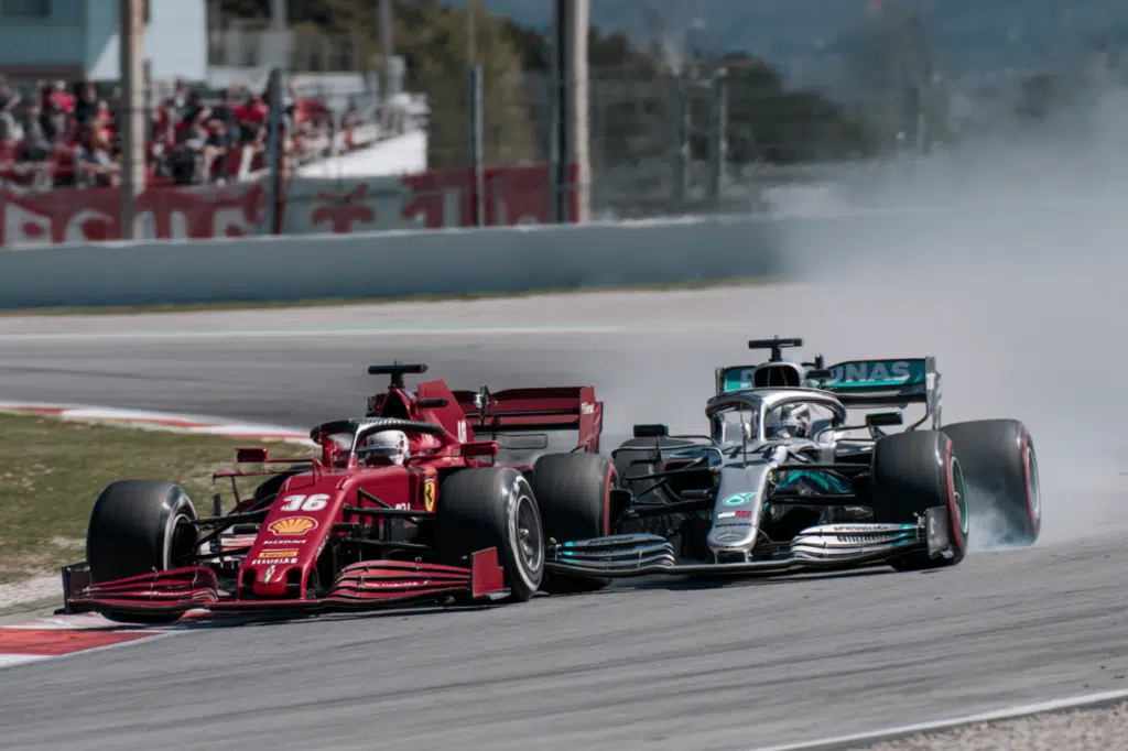 Lewis Hamilton penalized 10 seconds after gaining an illegal advantage