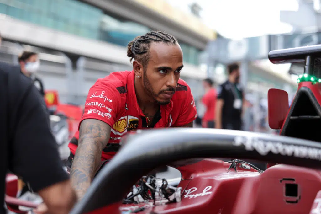 Lewis Hamilton penalized 10 seconds after gaining an illegal advantage