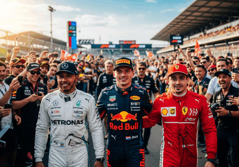The most popular F1 drivers thrilling fans around the world