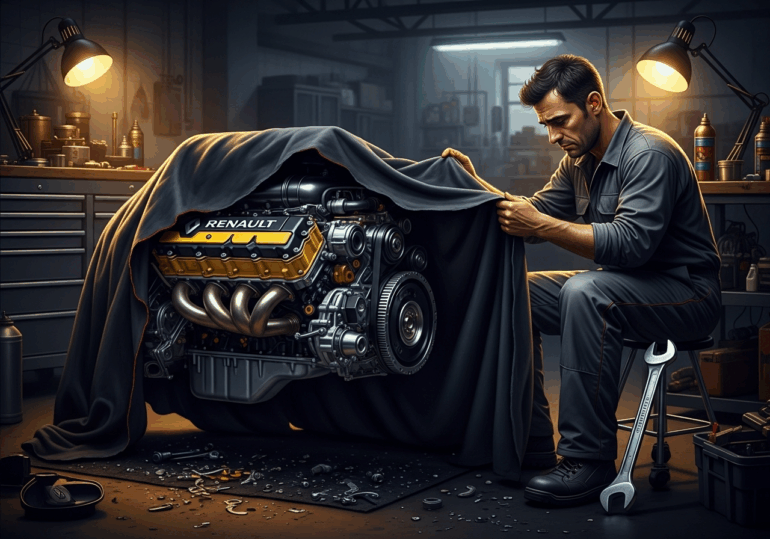 The Renault engine leaves F1 after 50 years of highs and lows