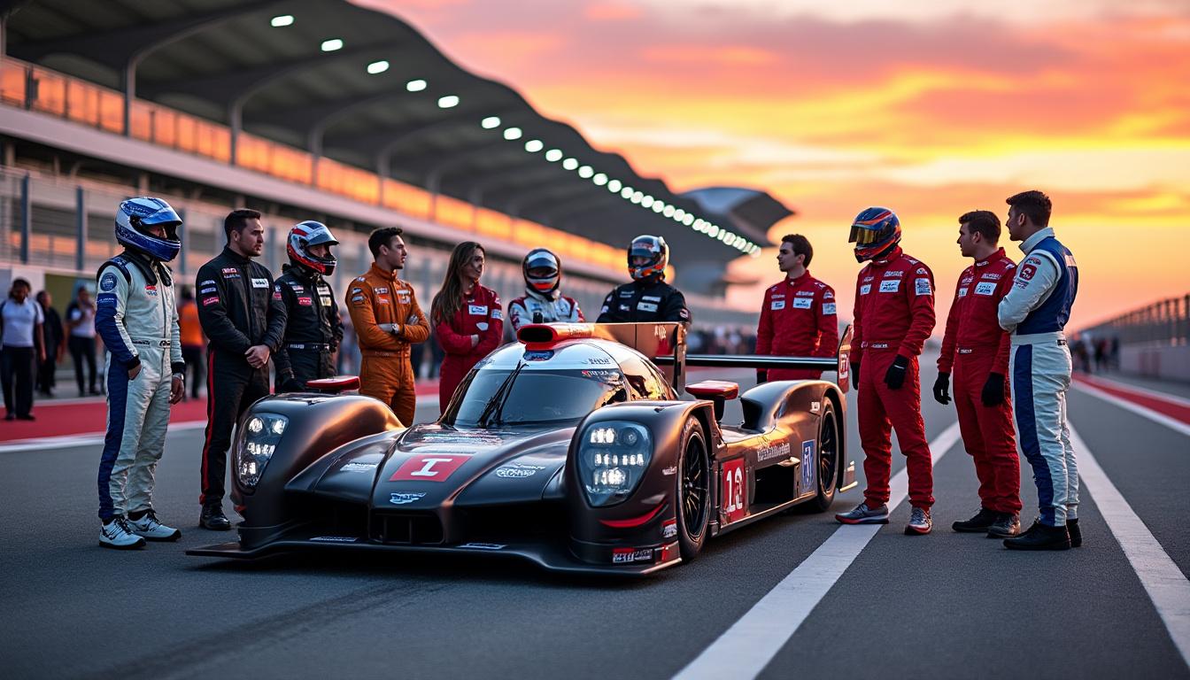 discover the full lineup for the wec's upcoming rookie test in bahrain, featuring emerging talent and fresh faces ready to make their mark in endurance racing.