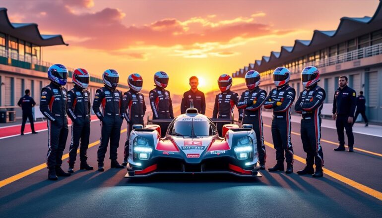discover the full lineup for the wec's upcoming rookie test in bahrain, featuring promising new talent and teams set to take on the iconic circuit.