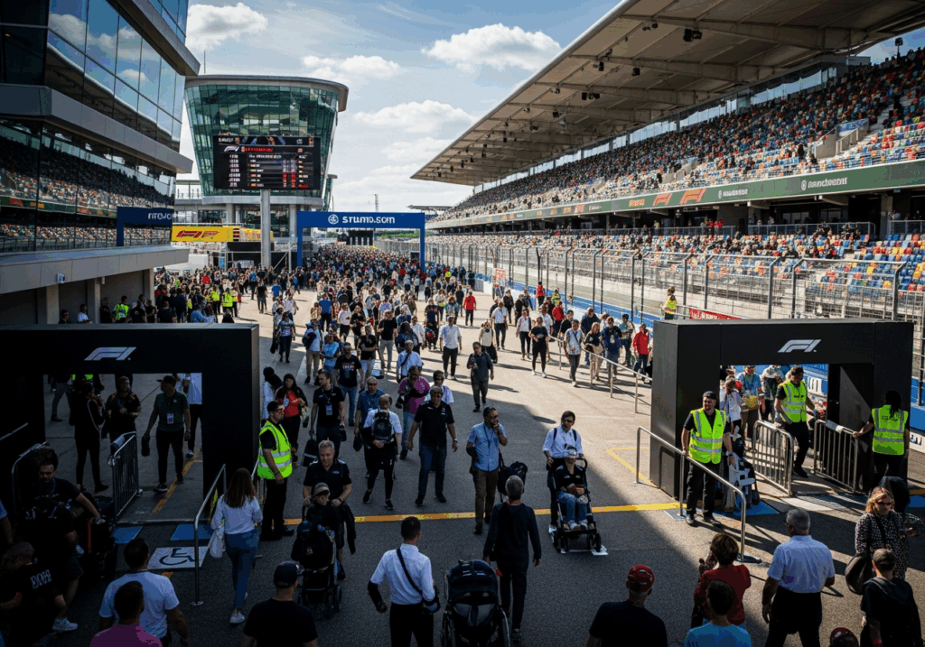 How can a city become a F1 Grand Prix host?