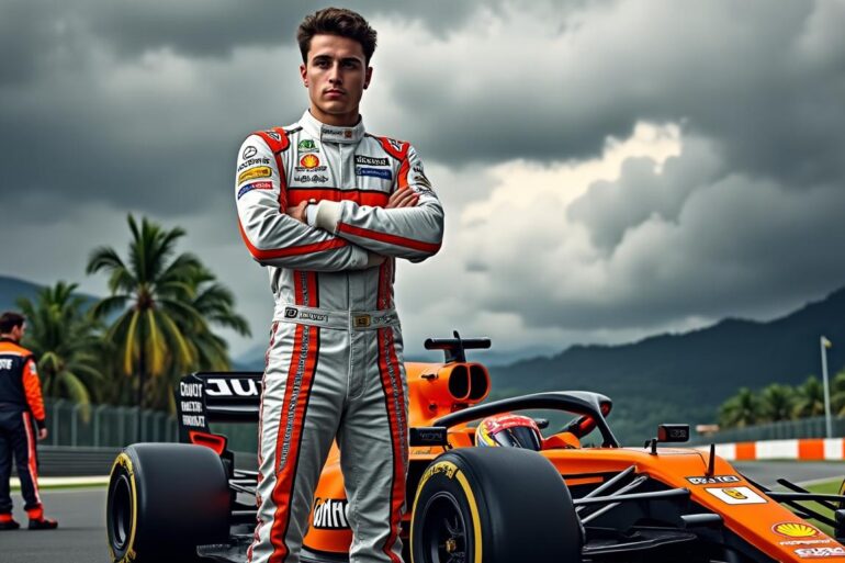 kimi antonelli expresses concerns about brazil's unpredictable weather after outperforming lando norris in a thrilling qualifying duel.