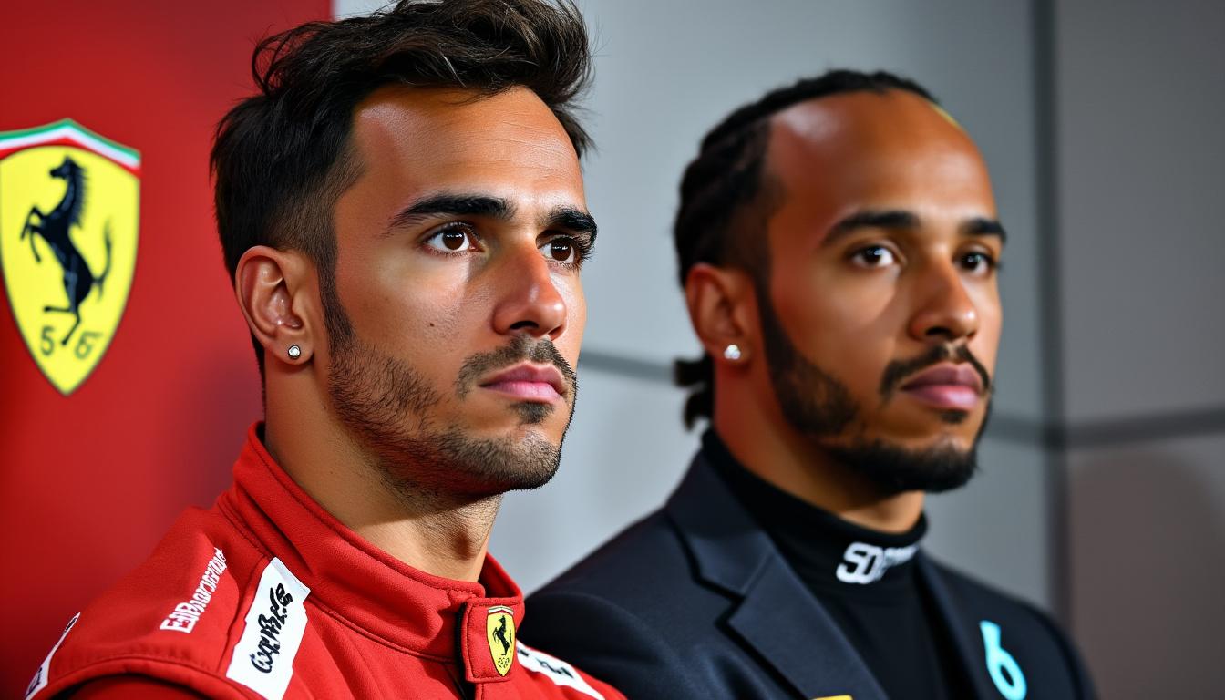 lewis hamilton and charles leclerc openly address the ferrari chairman's criticism, sharing their honest and insightful reactions to the recent comments.