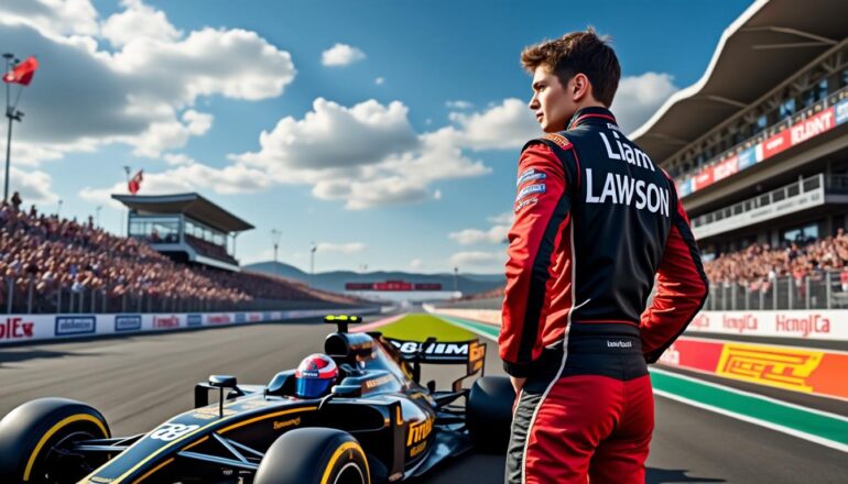 liam lawson is on the verge of missing out on setting a new milestone for new zealand in formula 1, despite his impressive performance and determination on the track.