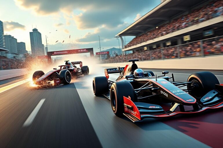 experience the thrilling macau gp showdown as nael claims victory in an electrifying main race, overshadowed by slater's dramatic crash that shocked fans worldwide.