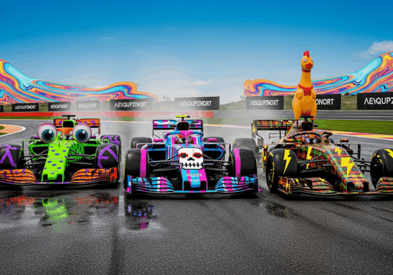 These F1 liveries are the ugliest and should have stayed in the drawers