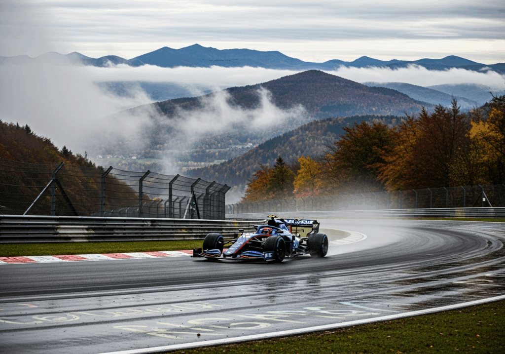 Never had snow in F1, but these frozen races terrify