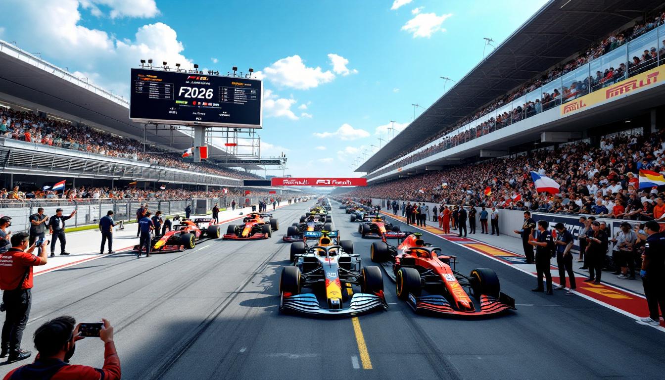 discover the complete schedule and key details of the f1 2026 season launch. stay updated with all the latest information and important dates for the upcoming formula 1 championship.